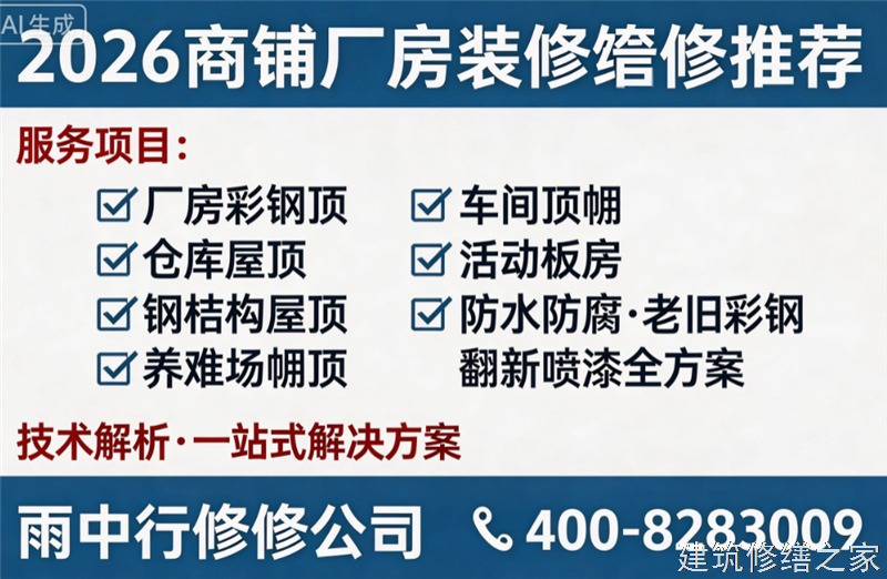 台州2026/9临海市彩钢瓦屋面防水哪家公司好